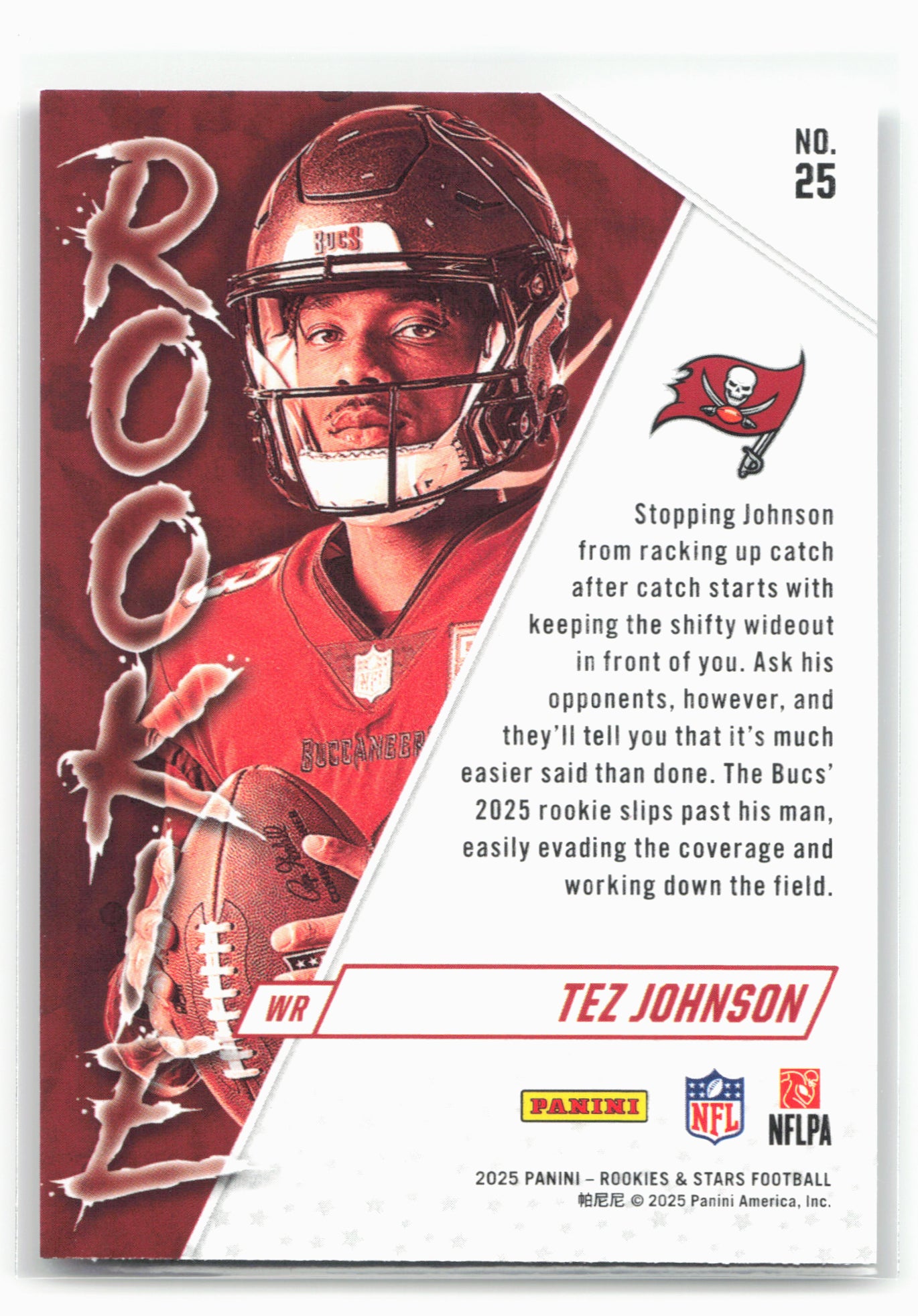 2025 Panini Rookies & Stars #25 Tez Johnson Rookie Exclusive