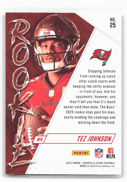 2025 Panini Rookies & Stars #25 Tez Johnson Rookie Exclusive