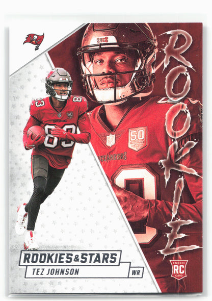 2025 Panini Rookies & Stars #25 Tez Johnson Rookie Exclusive