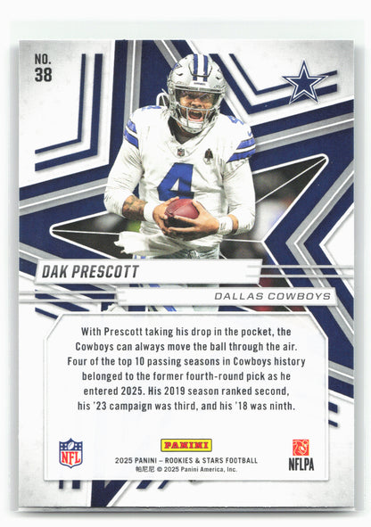 2025 Panini Rookies & Stars #38 Dak Prescott Green
