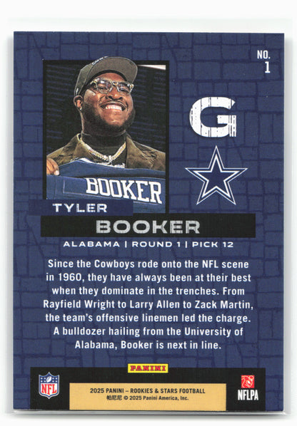 2025 Panini Rookies & Stars #1 Tyler Booker Draft Class
