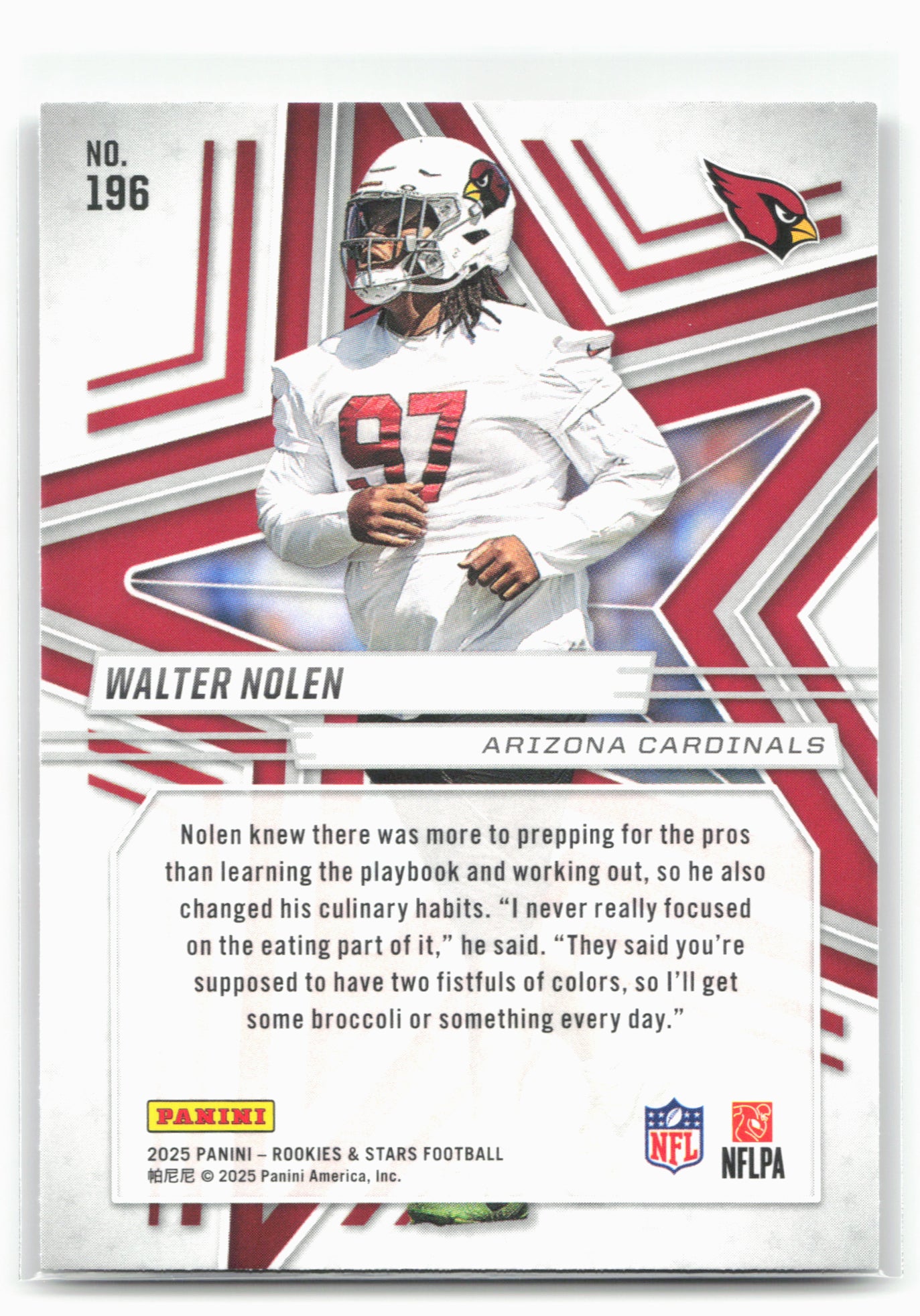 2025 Panini Rookies & Stars #196 Walter Nolen