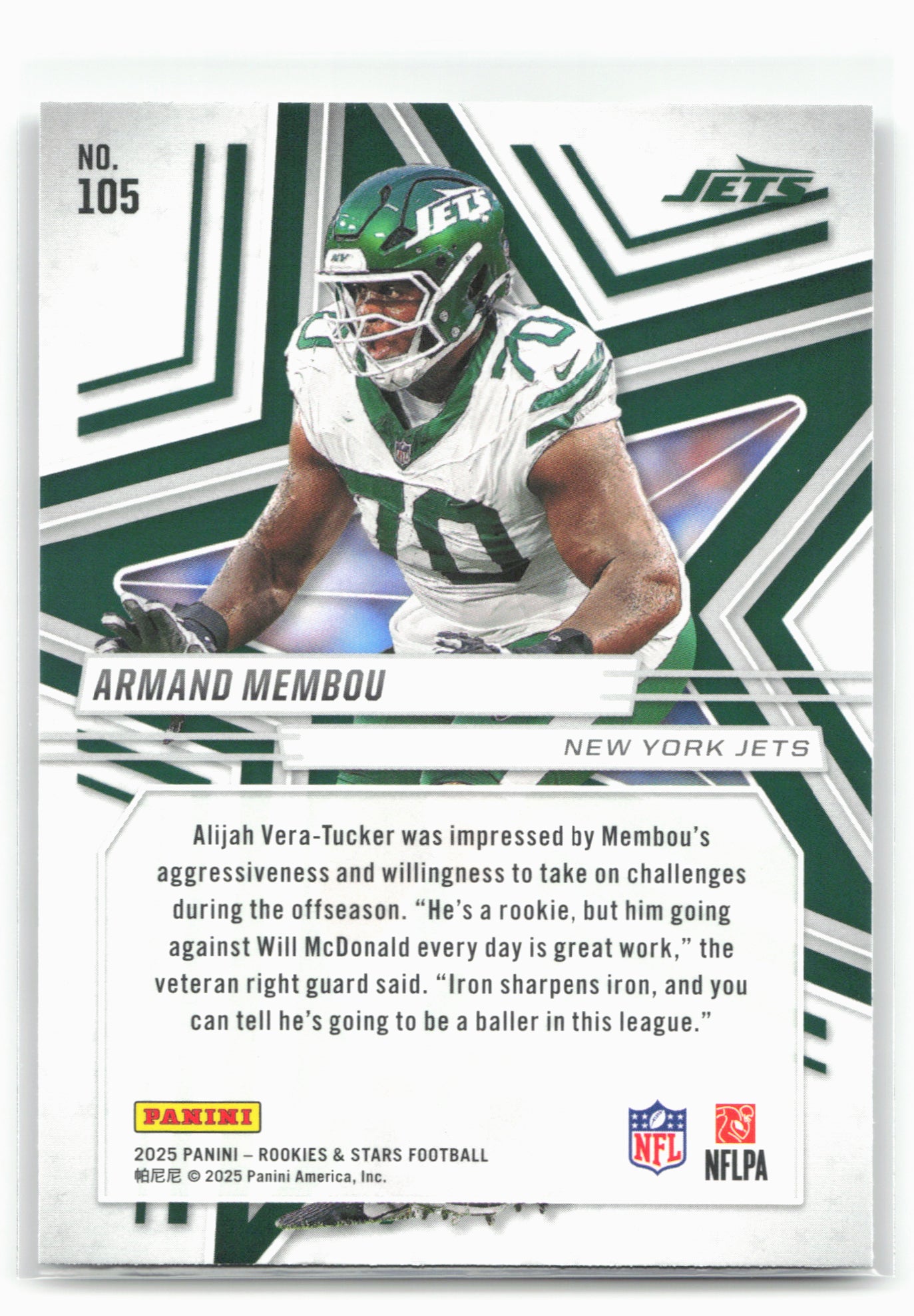2025 Panini Rookies & Stars #105 Armand Membou