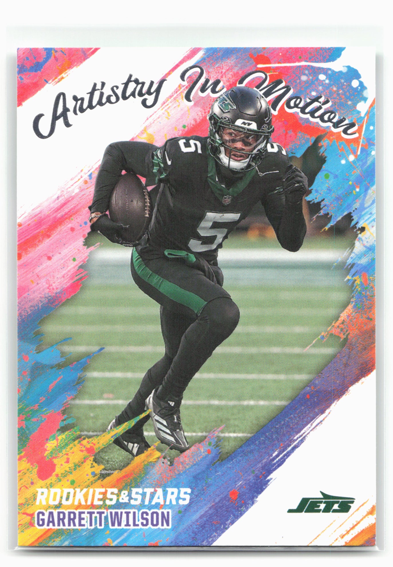 2025 Panini Rookies & Stars #17 Garrett Wilson Artistry in Motion