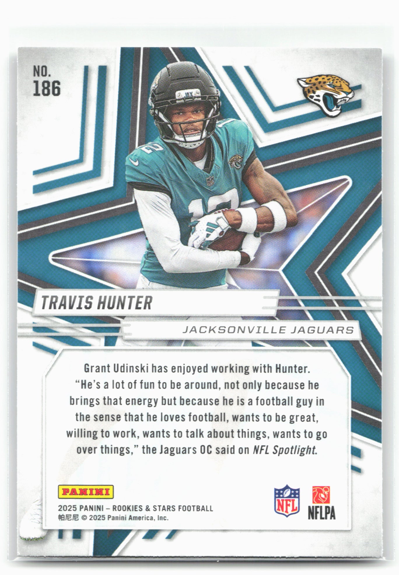2025 Panini Rookies & Stars #186 Travis Hunter