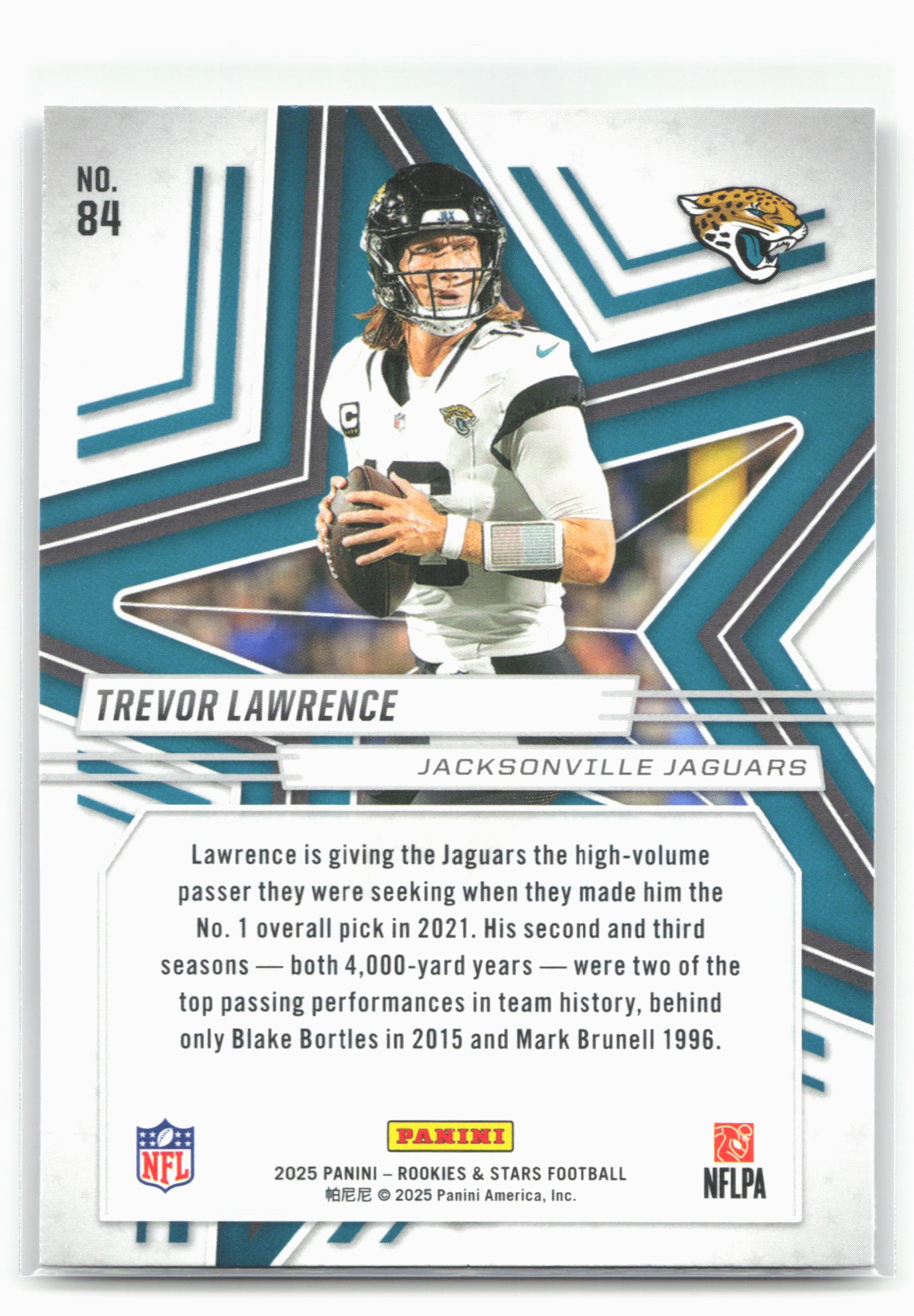 2025 Panini Rookies & Stars #84 Trevor Lawrence