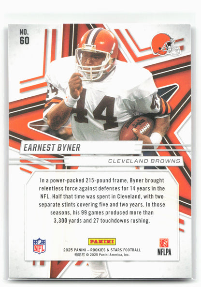 2025 Panini Rookies & Stars #60 Earnest Byner