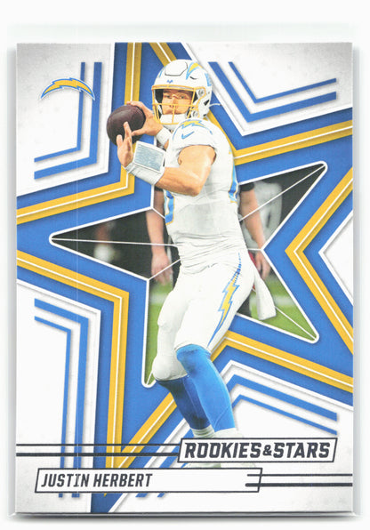 2025 Panini Rookies & Stars #1 Justin Herbert