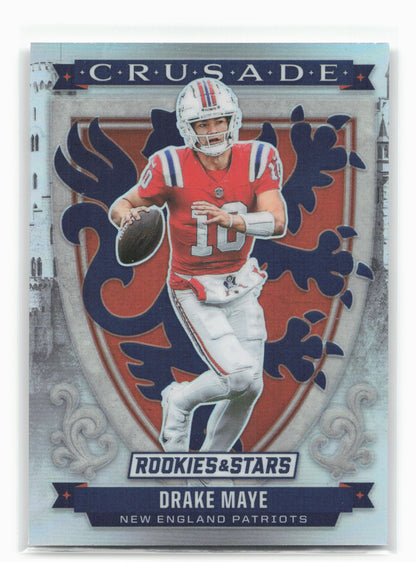 2025 Panini Rookies & Stars #29 Drake Maye Crusade Silver