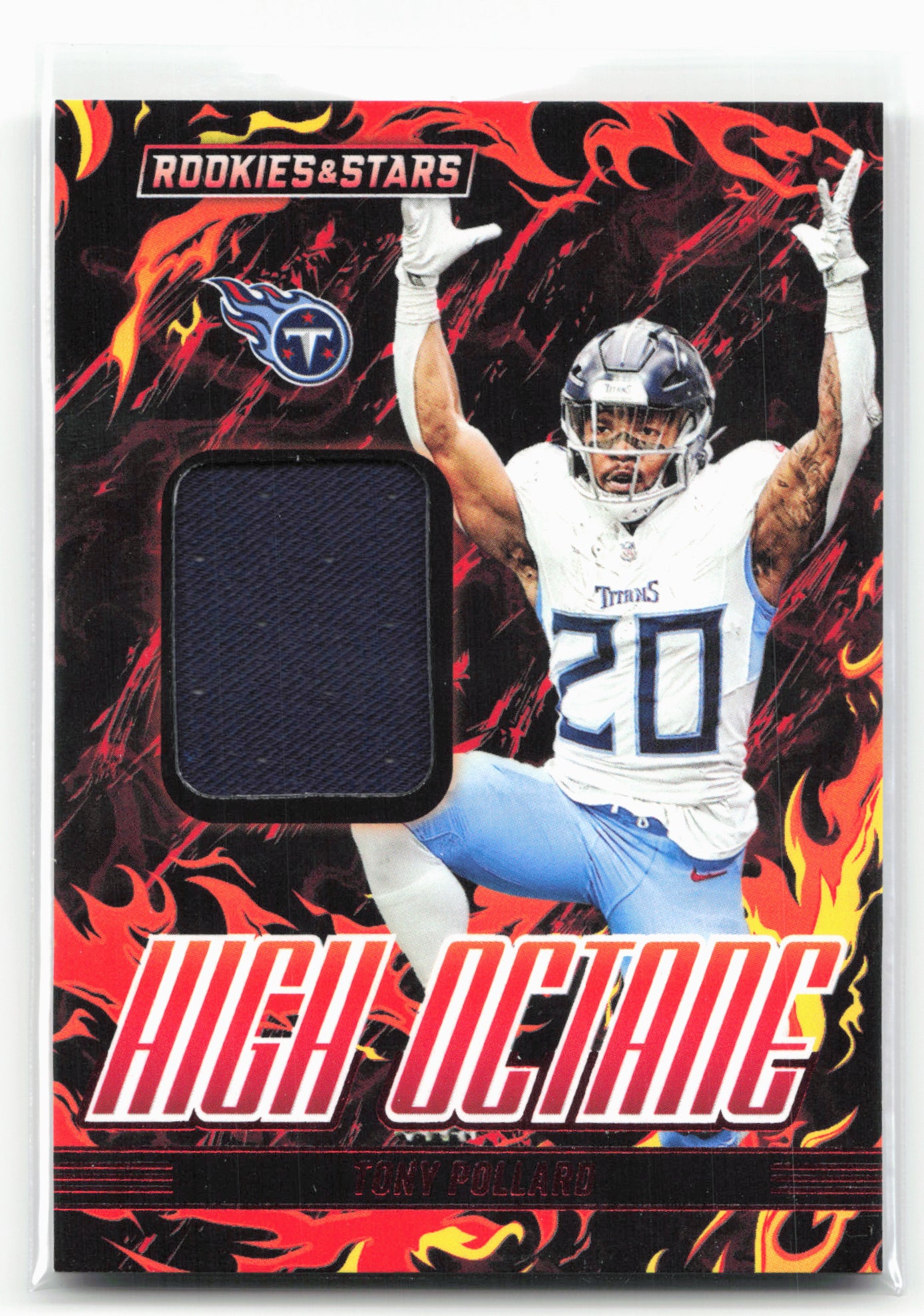 2025 Panini Rookies & Stars #HOM-TPD Tony Pollard High Octane Memorabilia