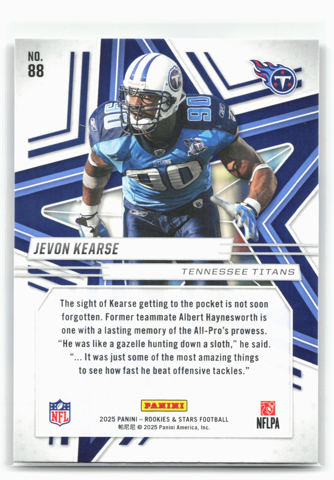 2025 Panini Rookies & Stars #88 Jevon Kearse