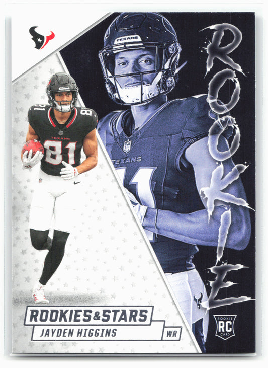 2025 Panini Rookies & Stars #11 Jayden Higgins Rookie Exclusive