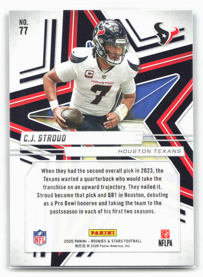 2025 Panini Rookies & Stars #77 C.J. Stroud