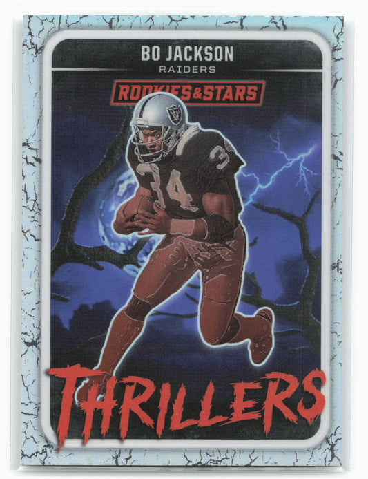 2025 Panini Rookies & Stars #1 Bo Jackson Thrillers Silver