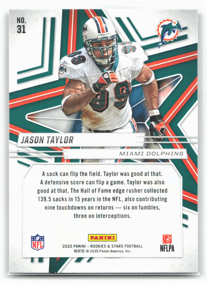 2025 Panini Rookies & Stars #31 Jason Taylor