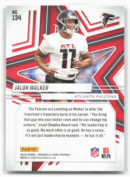 2025 Panini Rookies & Stars #134 Jalon Walker