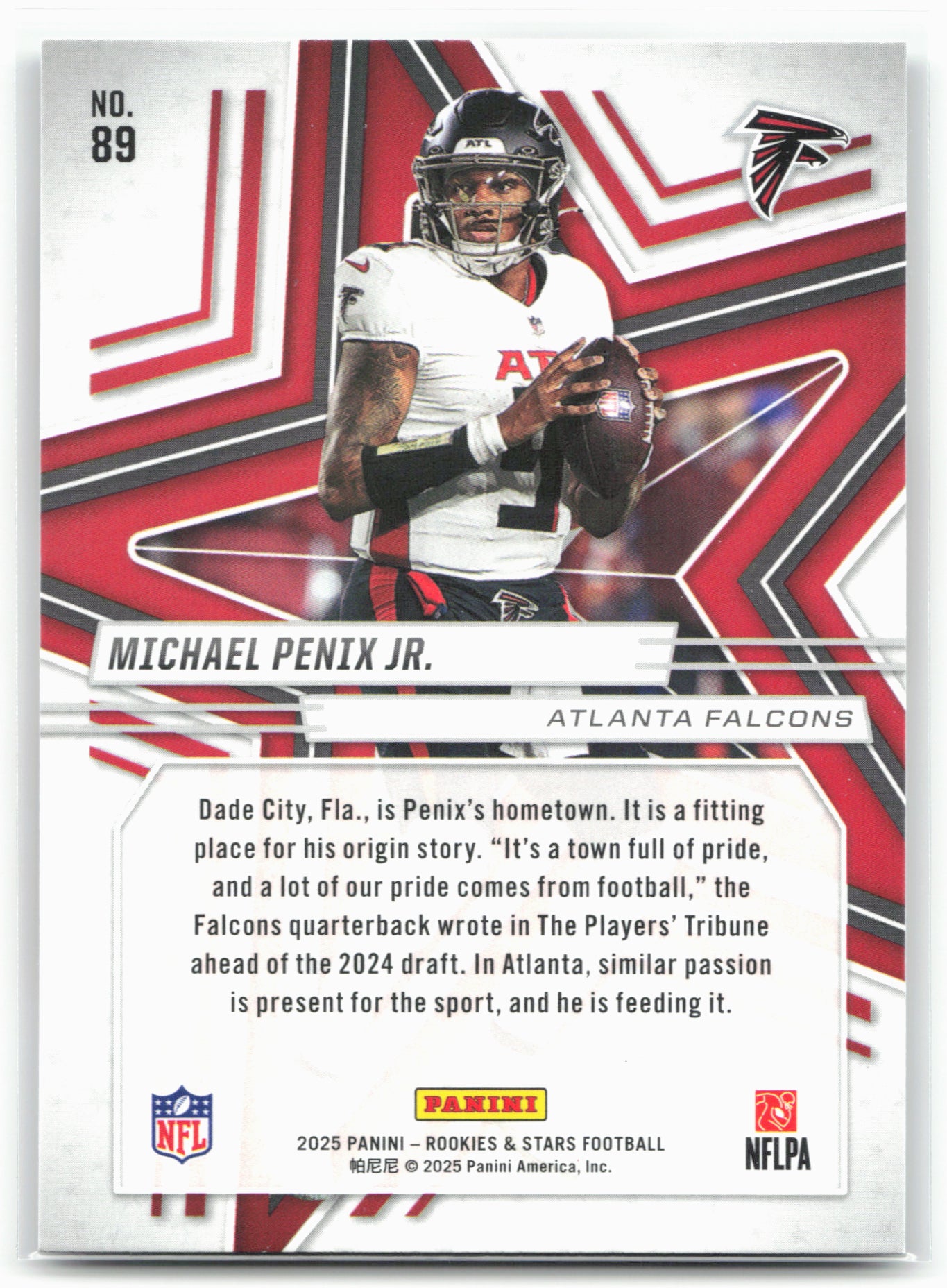 2025 Panini Rookies & Stars #89 Michael Penix Jr.