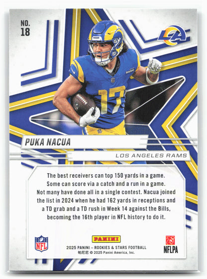 2025 Panini Rookies & Stars #18 Puka Nacua