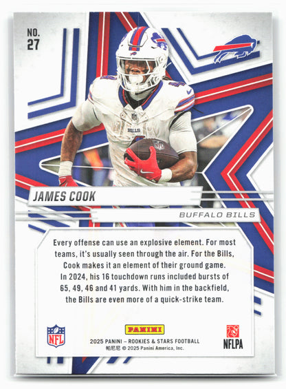 2025 Panini Rookies & Stars #27 James Cook