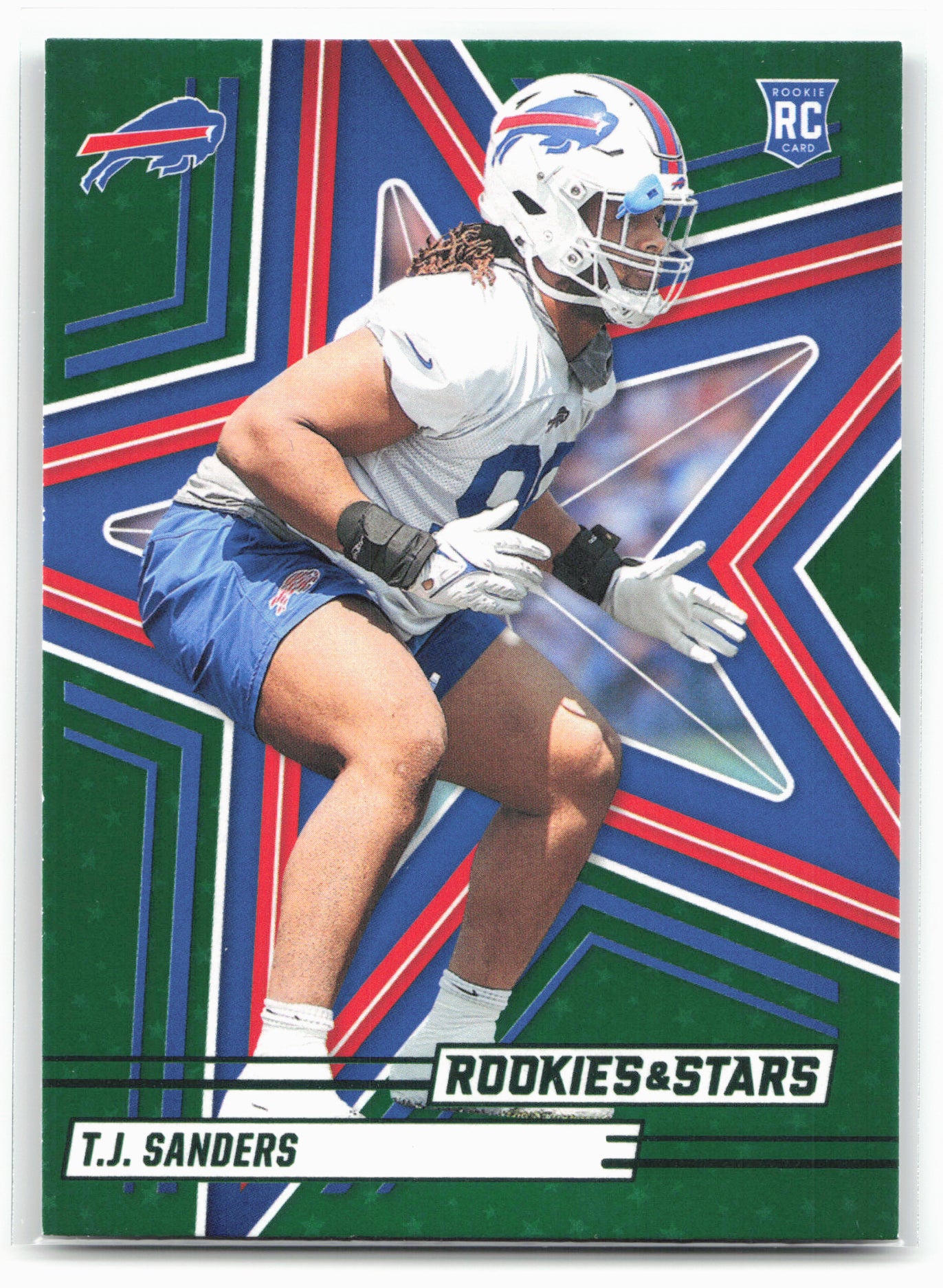 2025 Panini Rookies & Stars #180 T.J. Sanders Green