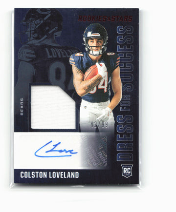 
2025 Panini Rookies & Stars #DFS-CLD Colston Loveland Dress for Success #/99