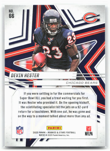 
2025 Panini Rookies & Stars #66 Devin Hester