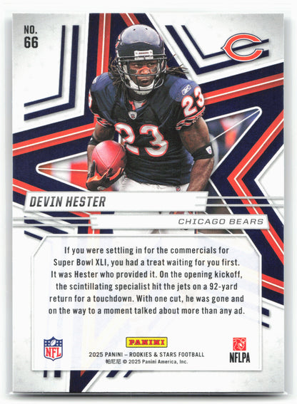 2025 Panini Rookies & Stars #66 Devin Hester