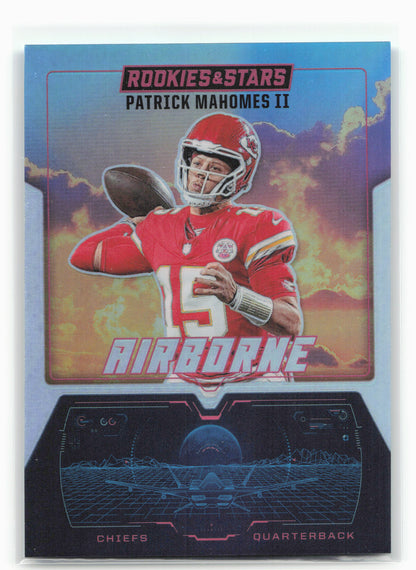2025 Panini Rookies & Stars #1 Patrick Mahomes II Airborne Silver