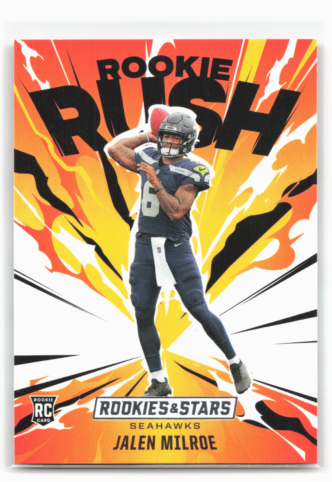 2025 Panini Rookies & Stars #5 Jalen Milroe Rookie Rush