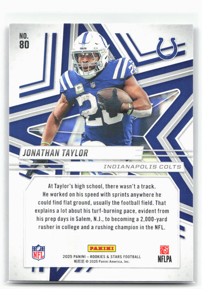 2025 Panini Rookies & Stars #80 Jonathan Taylor