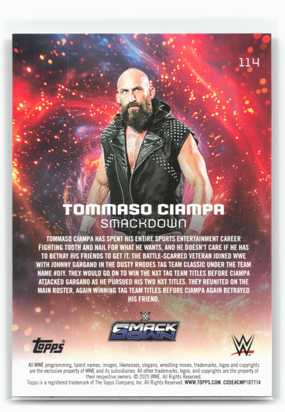 2025 Topps Universe WWE #114 Tommaso Ciampa