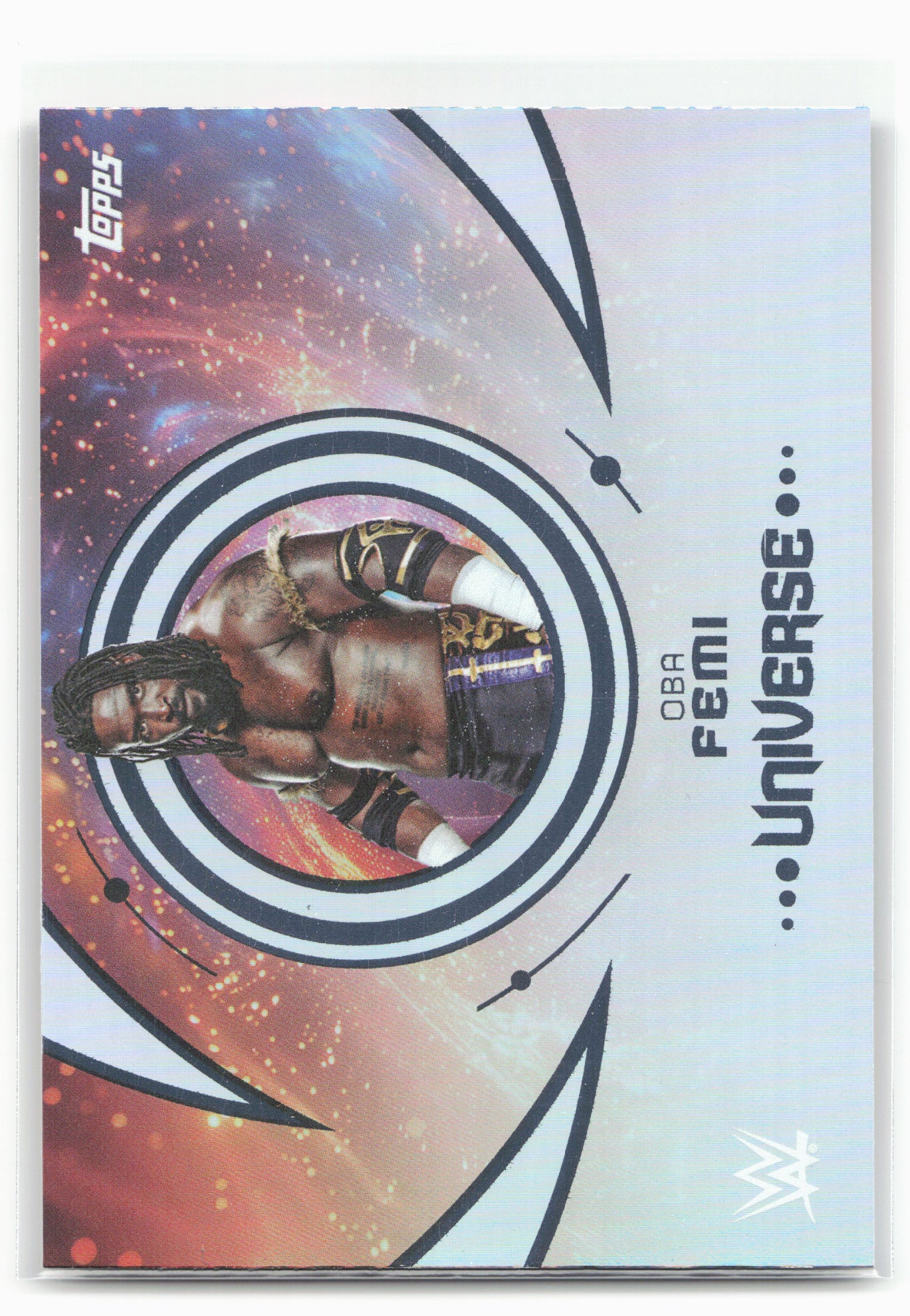 2025 Topps Universe WWE #129 Oba Femi