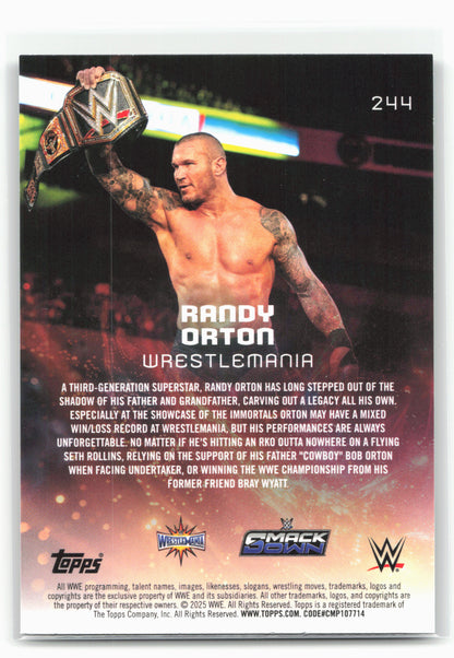 2025 Topps Universe WWE #244 Randy Orton