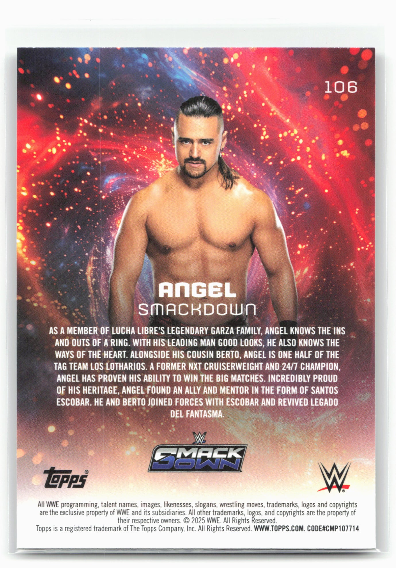 2025 Topps Universe WWE #106 Angel