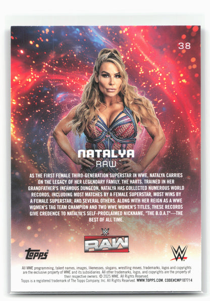 2025 Topps Universe WWE #38 Natalya