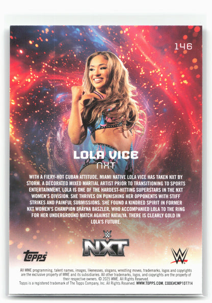 2025 Topps Universe WWE #146 Lola Vice