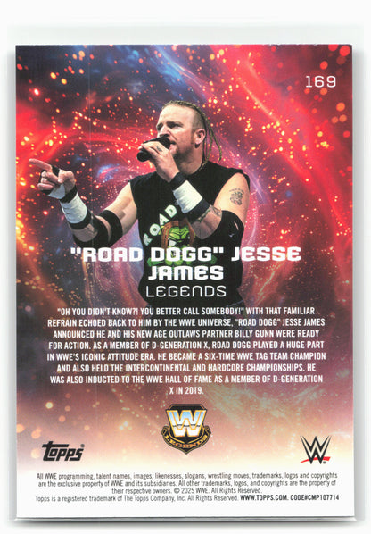 2025 Topps Universe WWE #169 "Road Dogg" Jesse James