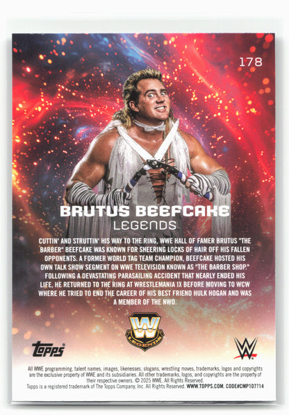 2025 Topps Universe WWE #178 Brutus Beefcake