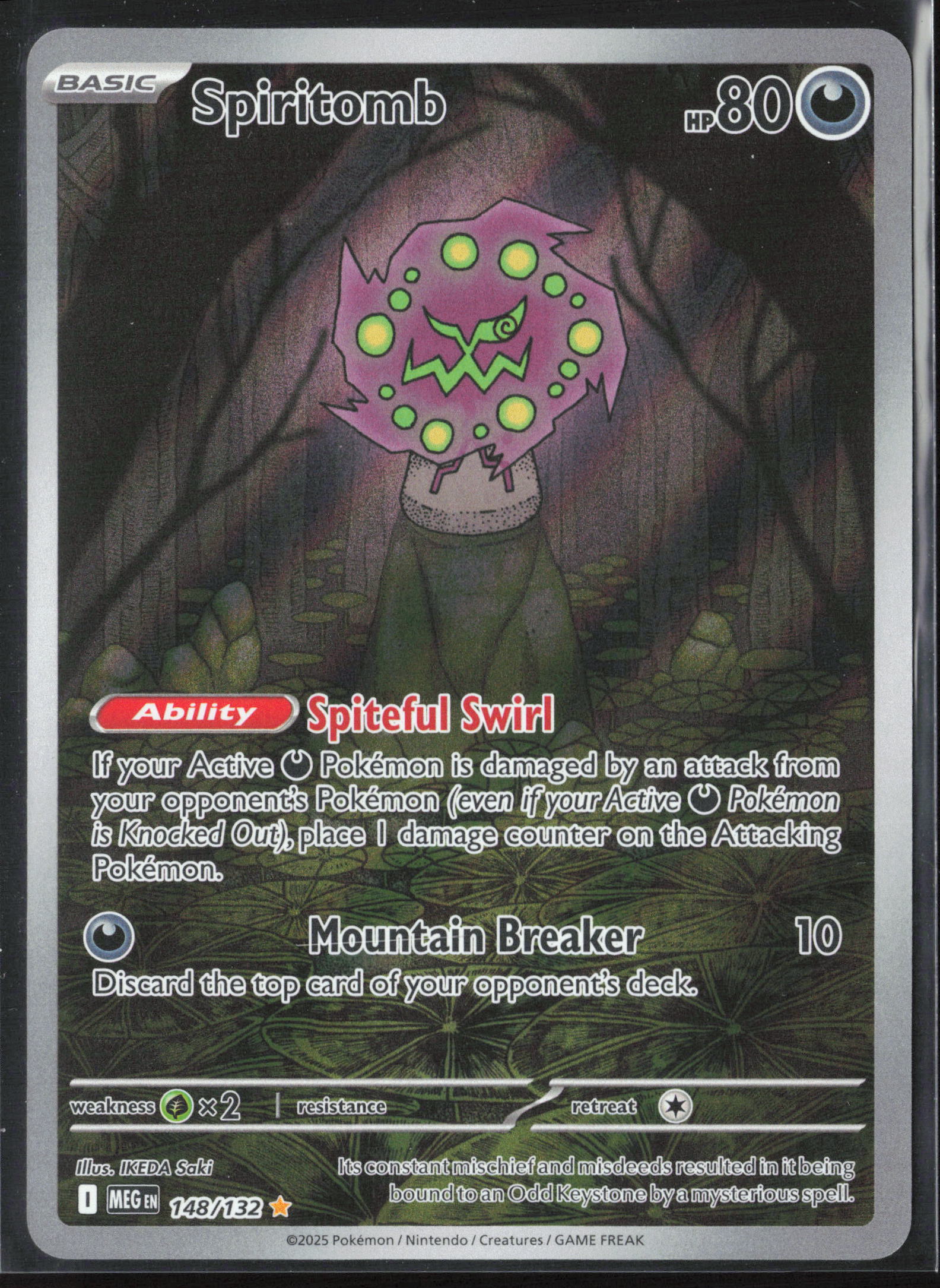 ME01: Mega Evolution #148/132 Spiritomb Holo 27173