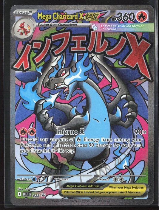 ME: Mega Evolution Promo #023 Mega Charizard X ex Holo 27177