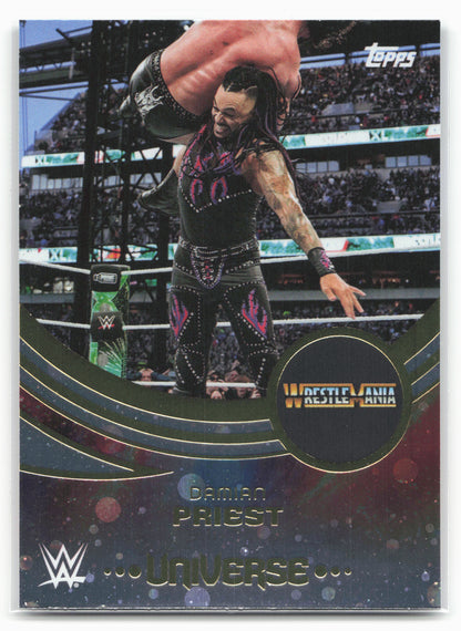 2025 Topps Universe WWE #258 Damian Priest Galaxy