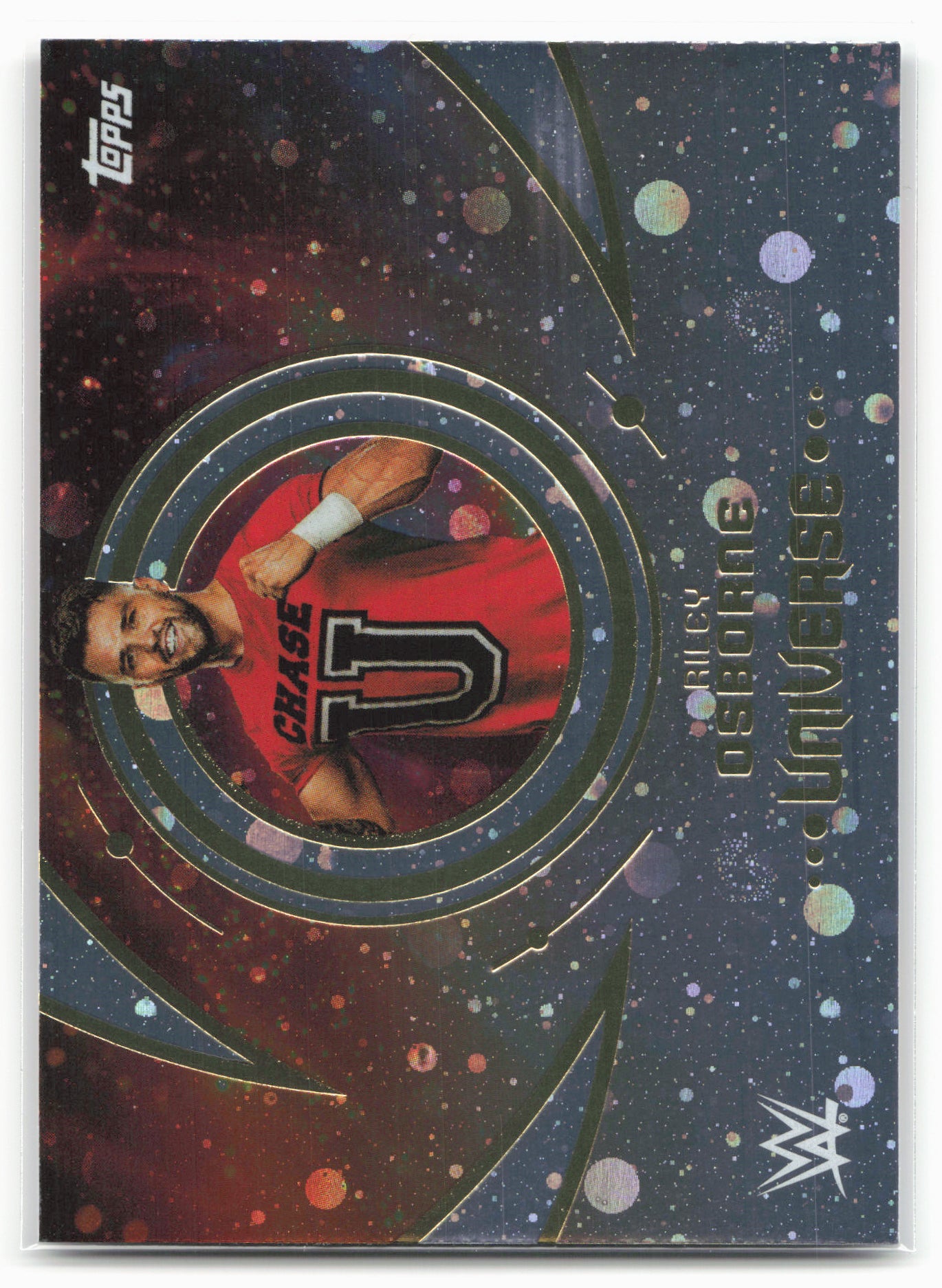 2025 Topps Universe WWE #149 Riley Osborne Galaxy