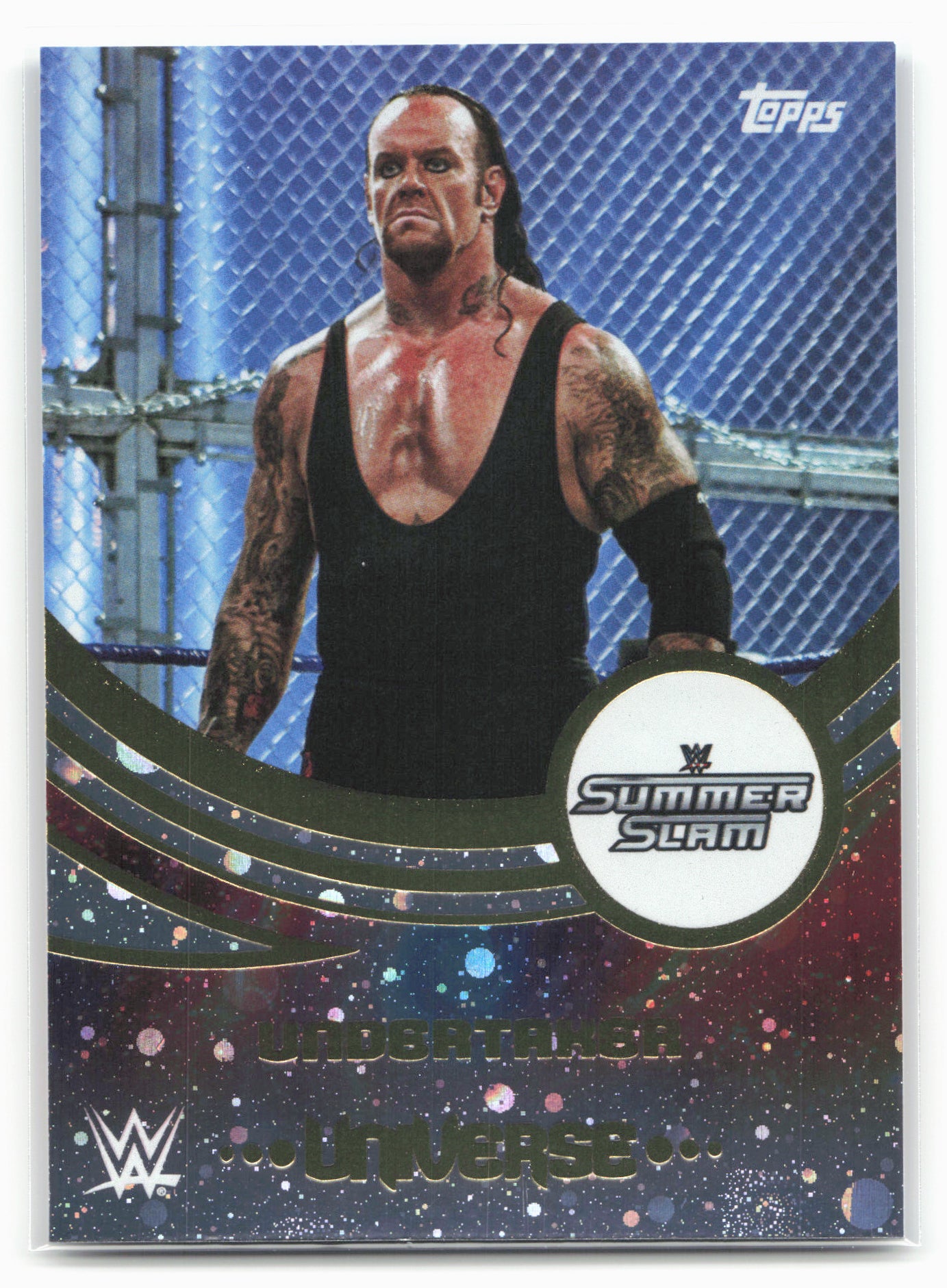 2025 Topps Universe WWE #290 Undertaker Galaxy