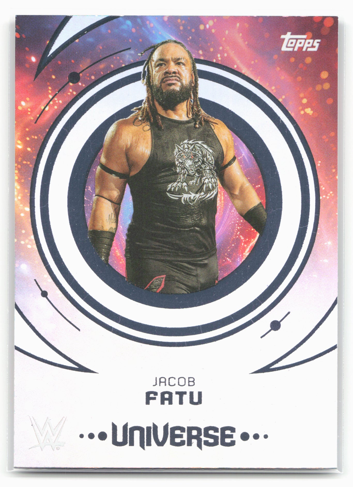 2025 Topps Universe WWE #78 Jacob Fatu