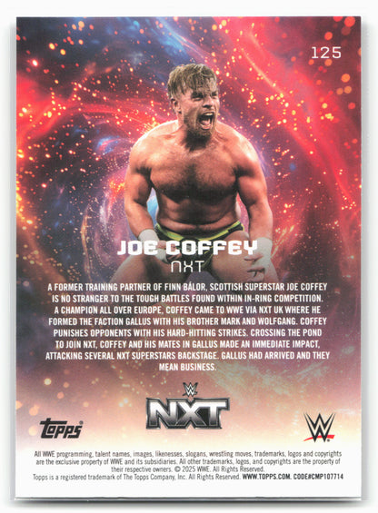 2025 Topps Universe WWE #125 Joe Coffey