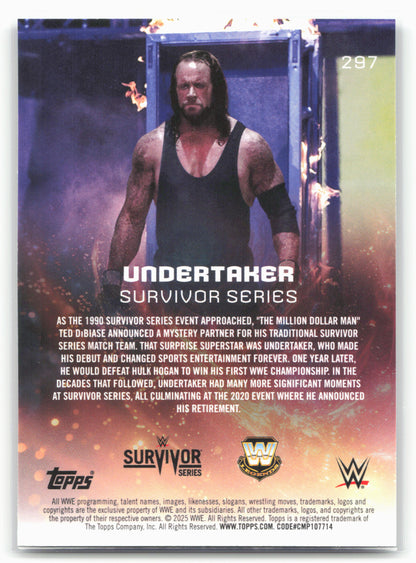 2025 Topps Universe WWE #297 Undertaker