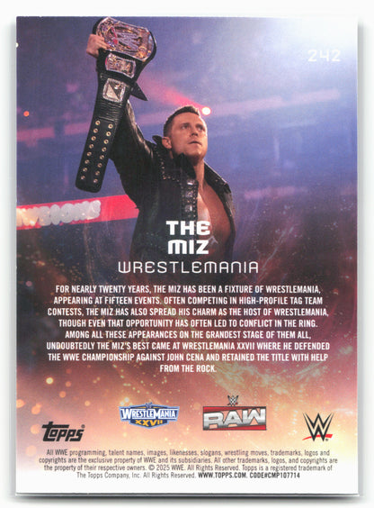 2025 Topps Universe WWE #242 The Miz
