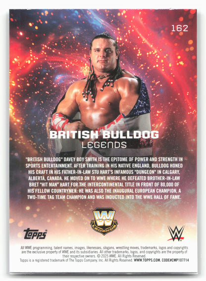 2025 Topps Universe WWE #162 British Bulldog