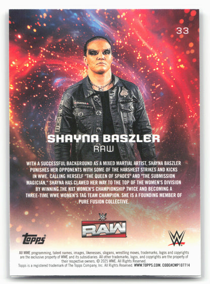 2025 Topps Universe WWE #33 Shayna Baszler 27274
