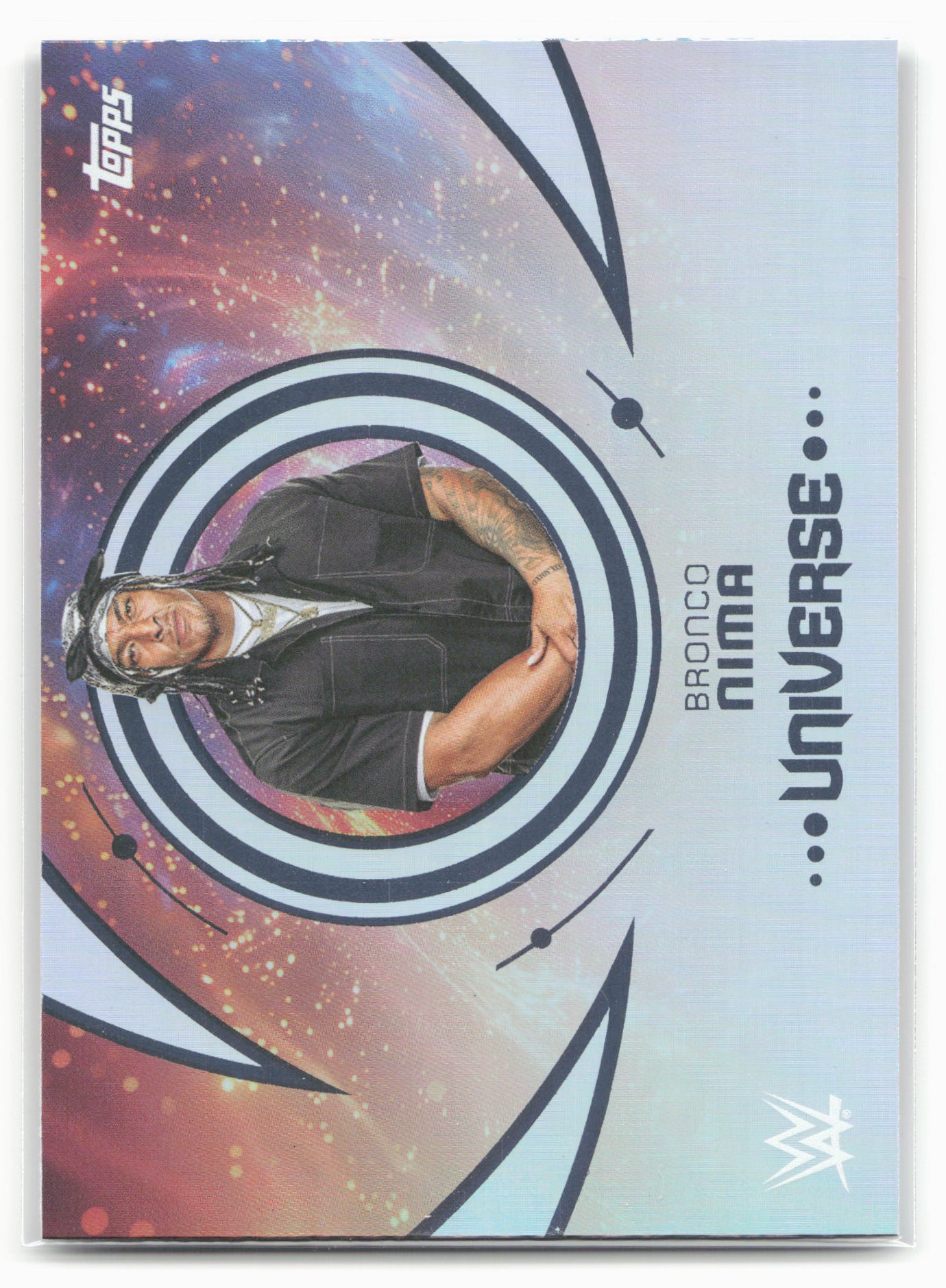 2025 Topps Universe WWE #141 Bronco Nima